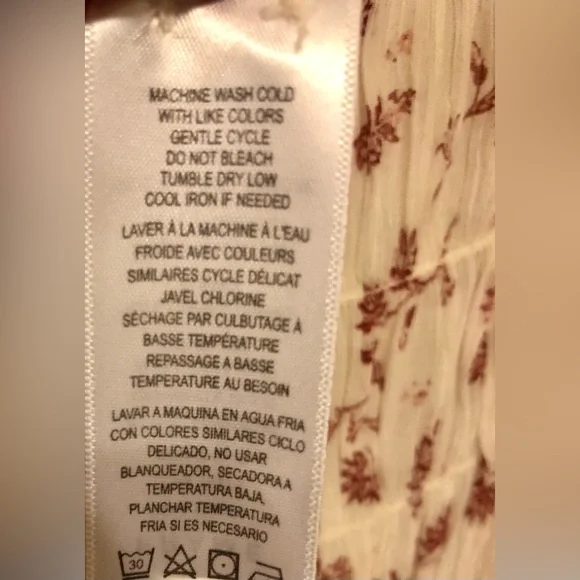 💗🎉*NWOT*FRAME FLORAL PRINT MINIDRESS! SIZE M 🎊 - Picture 12 of 14